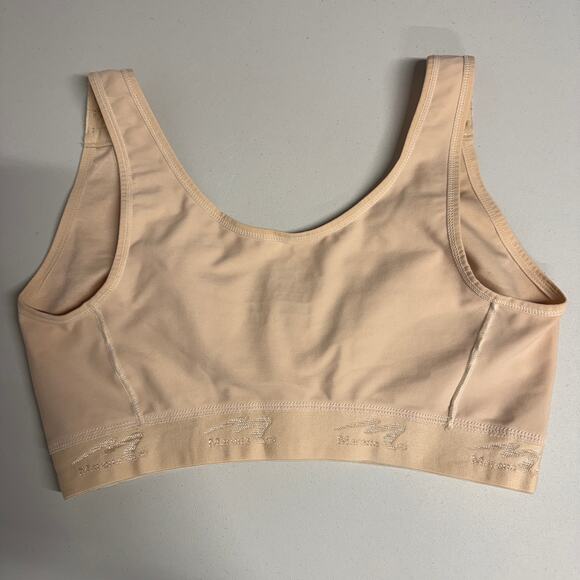 Marena Recovery Post Surgery Mastectomy Bra Womens 38 40 Front Closure USA Made - Picture 2 of 9